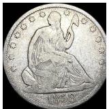 1858-O Silver Half Dollar NICELY CIRCULATED