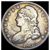 1833 Capped Bust Half Dollar LIGHTLY CIRCULATED