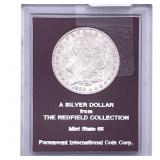 1888 Morgan Silver Dollar Redfield MS65