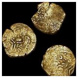 [3 Coins] 780-980 Pratihara Empire Silver Drachm N