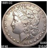 1889-CC Morgan Silver Dollar NEARLY UNCIRCULATED