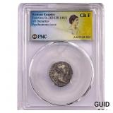 Roman Faustina Sr.,AD 138-140/1 AR Denarius PNC C