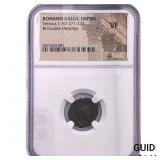 Romano-Gallic TetricusI, AD271-274 BIDbl-Denarius