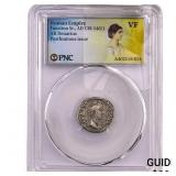 Roman Faustina Sr.,AD 138-140/1 AR Denarius PNC V