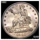 1882 Silver Trade Dollar GEM PROOF CAM