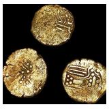 [3 Coins] 780-980 Pratihara Empire Silver Drachm N