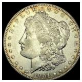 1904-S Silver Morgan Dollar NEARLY  UNCIRCULATED