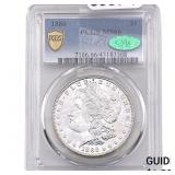 1886 CAC Morgan Silver Dollar PCGS MS66