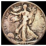 1921-S Walking Liberty Half Dollar NICELY  CIRCUL