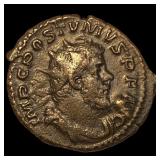 Roman Postumus 260-269 AD BI Dbl Denarius CHOICE