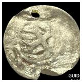 1250-1300 Germany Silver Hand Heller NEARLY UNCIRC