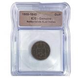 Netherlands East Indies Duit ICG Genuine