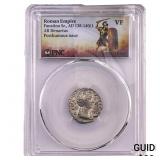 Roman Faustina Sr.,AD 138-140/1 AR Denarius PNC V