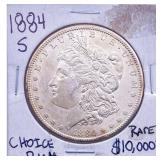 1884-S Morgan Silver Dollar