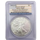 2011-S Silver Eagle PCGS MS69
