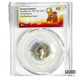 Roman Faustina Sr.,AD 138-140/1 AR Denarius PNC V