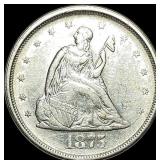 1875-S Silver Twenty Cents CLOSELY  UNCIRCULATED