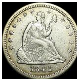 1844 Seated Liberty Quarter CLOSELY  UNCIRCULATED