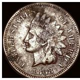 1868 Indian Head Cent LIGHTLY CIRCULATED