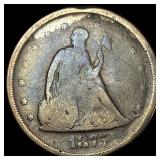 1875-S Silver Twenty Cents NICELY CIRCULATED