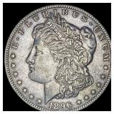 1896-O Silver Morgan Dollar NEARLY  UNCIRCULATED