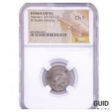 Roman Valerian I, AD 253-260 BI Double-Denarius N