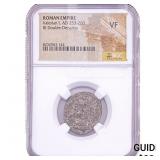 Roman Valerian I, AD 253-260 BI Double-Denarius N