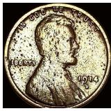 1914-D Lincoln Wheat Cent LIGHTLY CIRCULATED