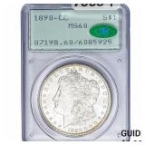 1890-CC CAC Morgan Silver Dollar PCGS MS60