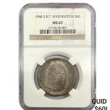 1946-S Washington Silver Half Dollar NGC MS67