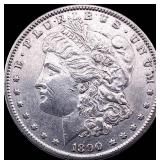 1890-S Silver Morgan Dollar CLOSELY UNCIRCULATED
