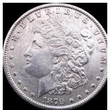 1879-O Silver Morgan Dollar CLOSELY UNCIRCULATED