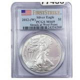 2012-W Silver Eagle PCGS MS69