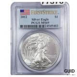 2012 Silver Eagle PCGS MS69