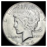 1926-S Silver Peace Dollar CHOICE AU