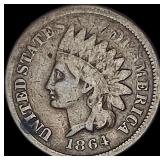 1864-L Indian Head Cent NICELY CIRCULATED