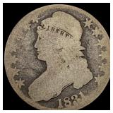 1821 Capped Bust Half Dollar NICELY CIRCULATED