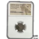 Romano-Gallic Tetricus II, AD 274 BI Double-Denar