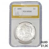 1896 Morgan Silver Dollar PGA MS66