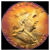 1962 Franklin Half Dollar UNCIRCULATED