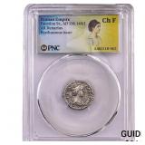 Roman Faustina Sr.,AD 138-140/1 AR Denarius PNC C