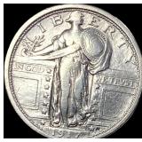 1917 Type 1 Standing Liberty Quarter LIGHTLY  CIR