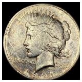 1921 Silver Peace Dollar CLOSELY UNCIRCULATED