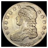 1833 Capped Bust Half Dollar CHOICE AU