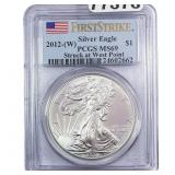 2012-W Silver Eagle PCGS MS69