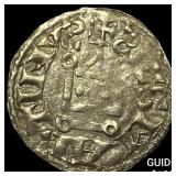 1250-1300 Germany Silver Hand Heller NEARLY UNCIRC