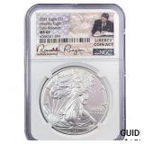 2021 Silver Eagle NGC MS69
