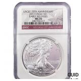 2011 Silver Eagle NGC MS70