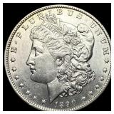 1890-O Silver Morgan Dollar CHOICE AU