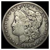 1896-S Silver Morgan Dollar LIGHT CIRC